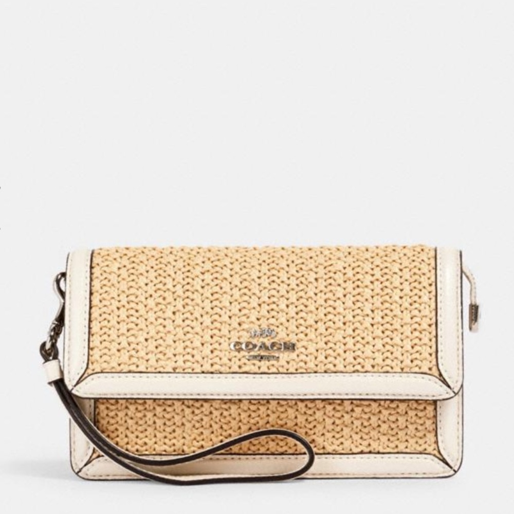 Coach Foldover Wristlet